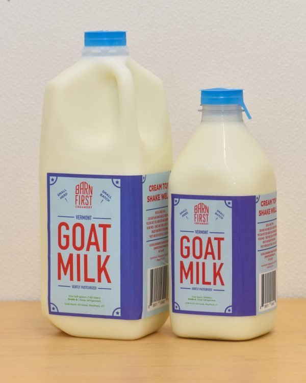 Barn First Creamery Goat Milk Bottles